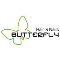 Butterfly Hair  Nails