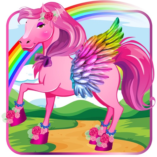 Princess Sparkle:Land Of Magic Pony Dressup Game icon