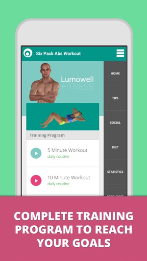 Six Pack Abs Workout(圖1)-速報App