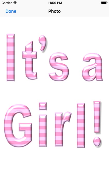 It's A Girl Sticker Pack