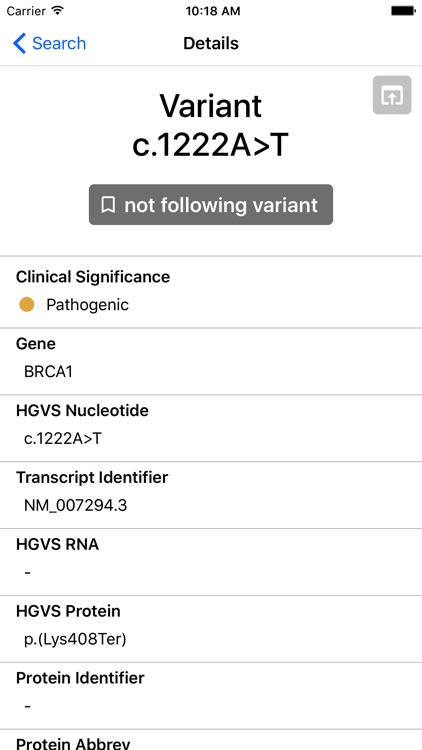 BRCA Exchange screenshot-3