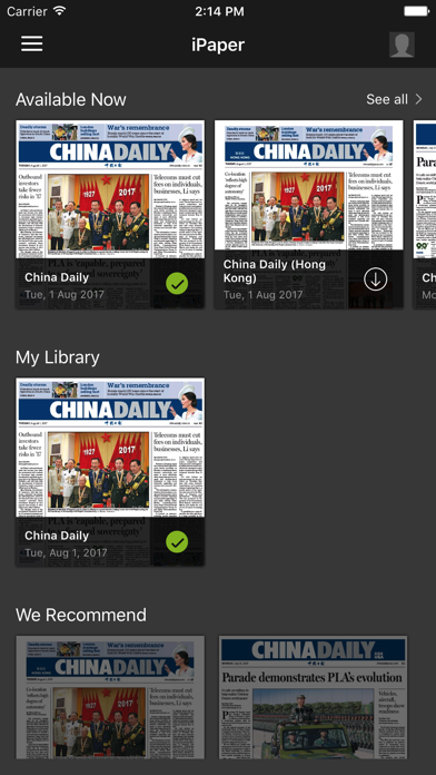 The China Daily iPaper screenshot1