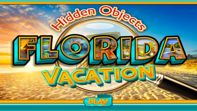 Hidden Objects - Florida Vacation Advent