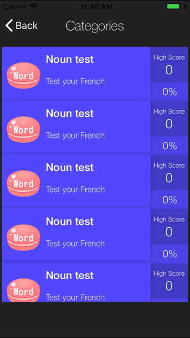 DELF DALF French Language Quiz screenshot 3