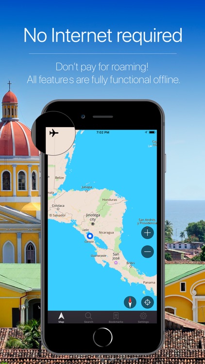 Nicaragua Offline Navigation