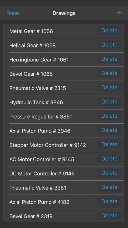 Blueprints App for Technical Drawing