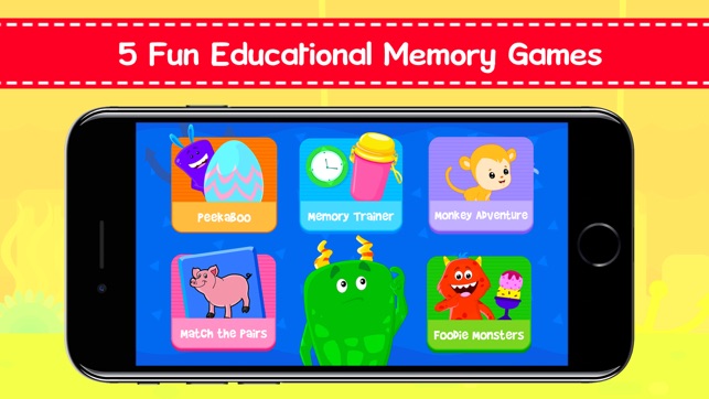 Memory Games For Kids - School