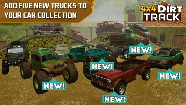 4x4 Dirt Track Forest Driving(圖1)-速報App