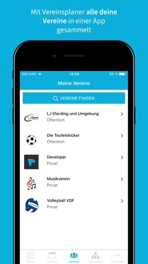 Vereinsplaner: App für Vereine(圖2)-速報App