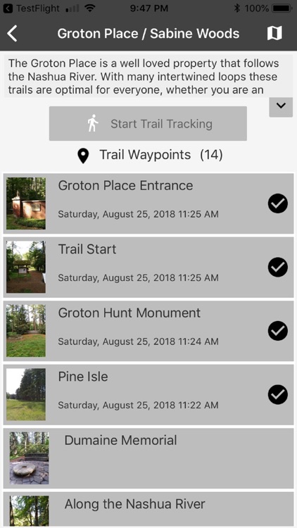 Groton Trail Tracker