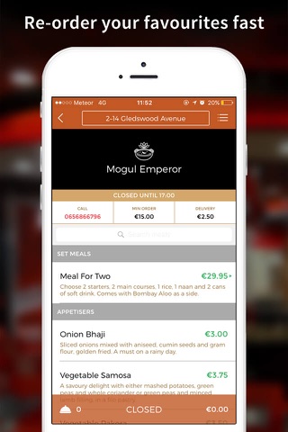 Mogul Emperor Indian App screenshot 3
