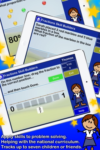 Fractions Decimals Percentages screenshot 3