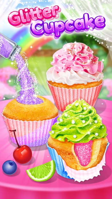 Glitter Cupcake Desserts screenshot 4