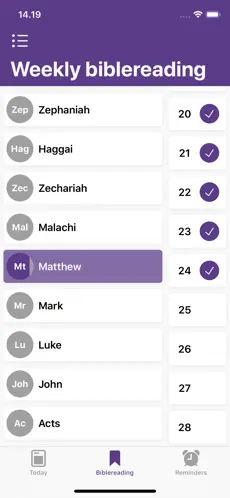 Screenshot 2 Bible Study Tool iphone