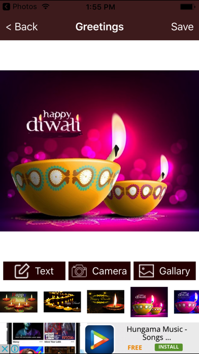 How to cancel & delete Diwali Greetings Card Maker For Beautiful Wishes from iphone & ipad 2