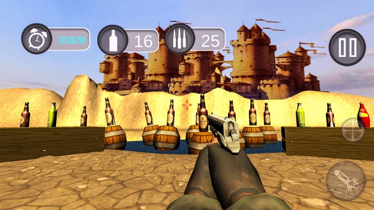 Bottle Shooting Game 3D – Expert Sniper Academy screenshot-4