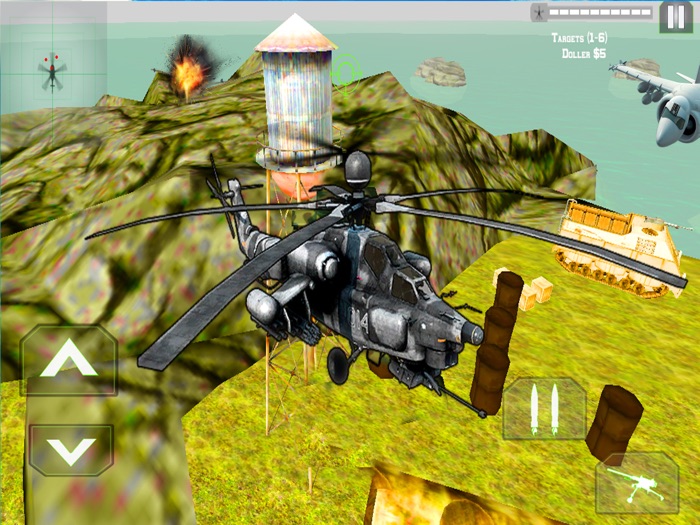 Helicopter Gunship Air Strike