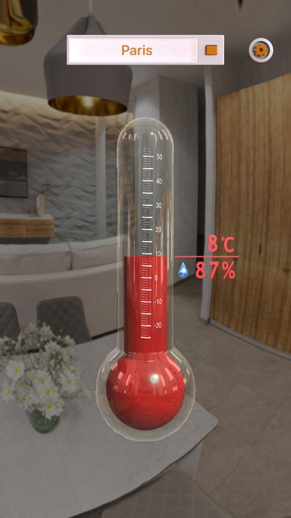 Real 3D Thermo Weather Tracker