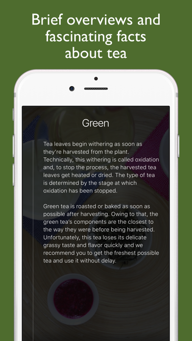 The Tea App Screenshots