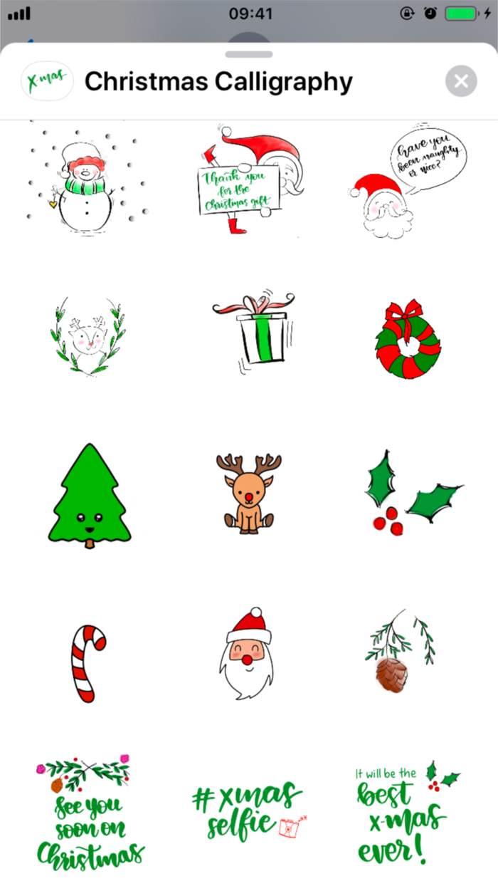 Christmas Calligraphy