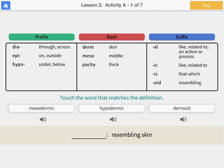 Word Roots Level 3 Lite