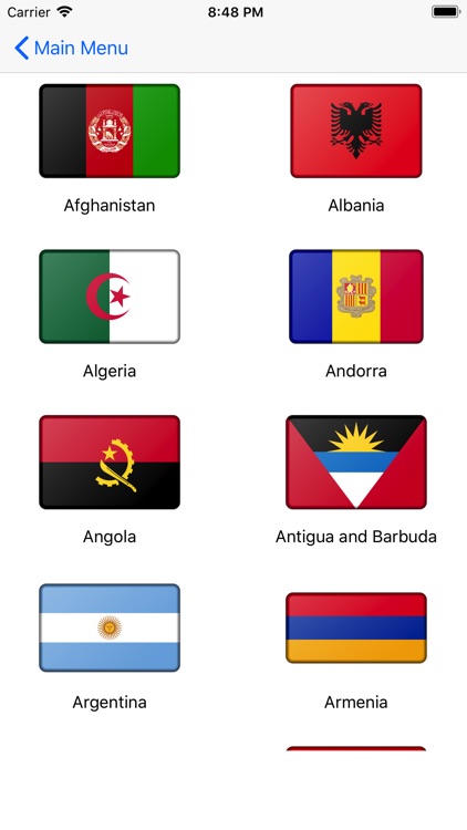 Country Flags Memorizer