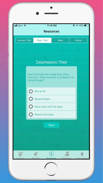 CBT Mental Health Application screenshot-9