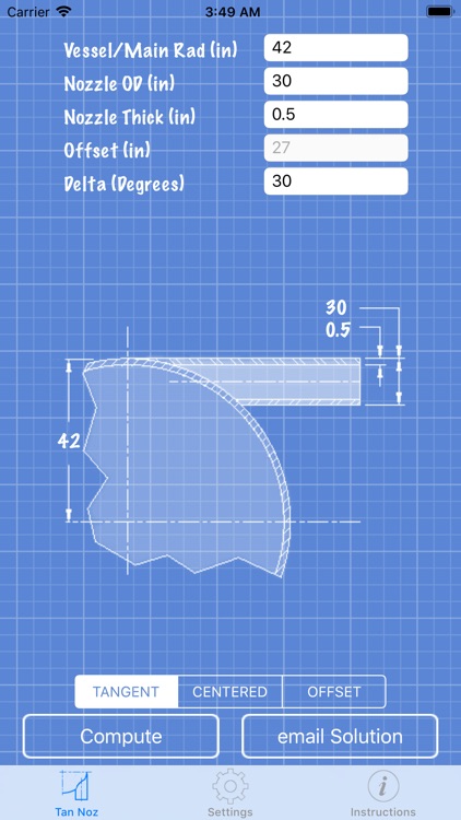 Tangential Nozzle