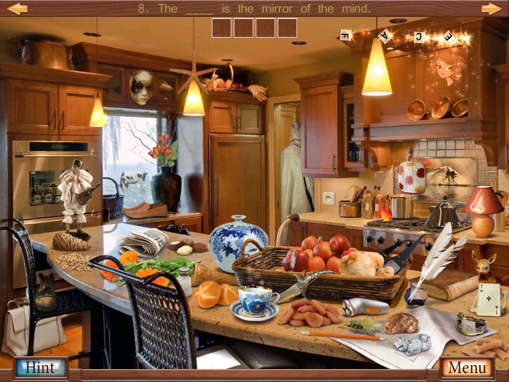 Hidden Object Crosswords HD screenshot 3