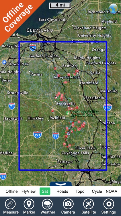 Cuyahoga Valley National Park - GPS Map Navigator