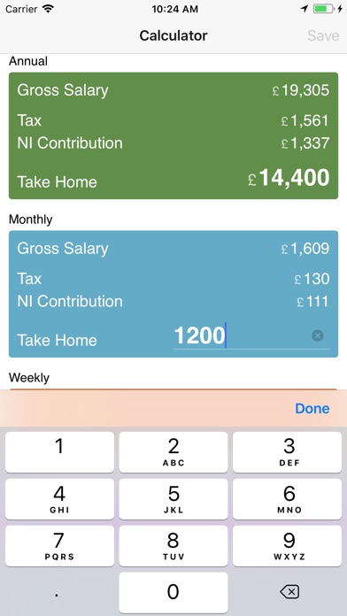 Take Home Pay screenshot 2