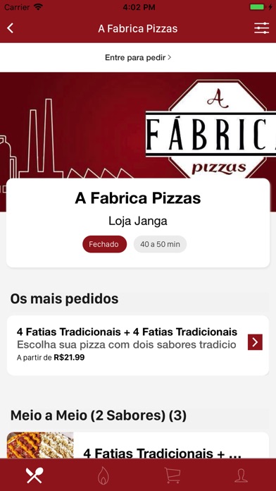 A Fábrica Pizzas screenshot 2