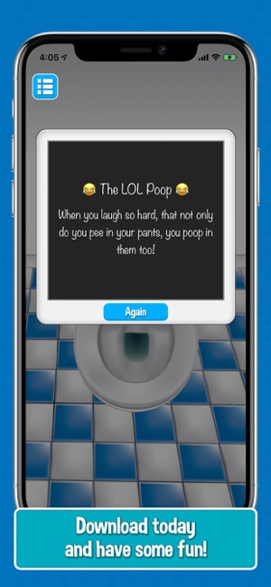 Poop Analyzer On The App Store - do not play or you will poop your pants roblox