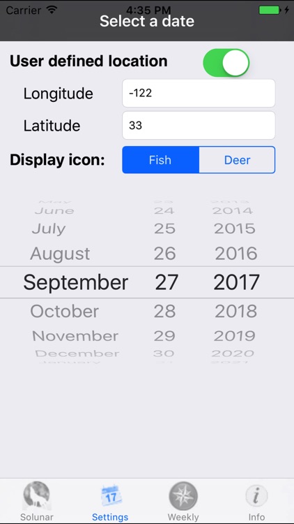 Solunar Table screenshot-4