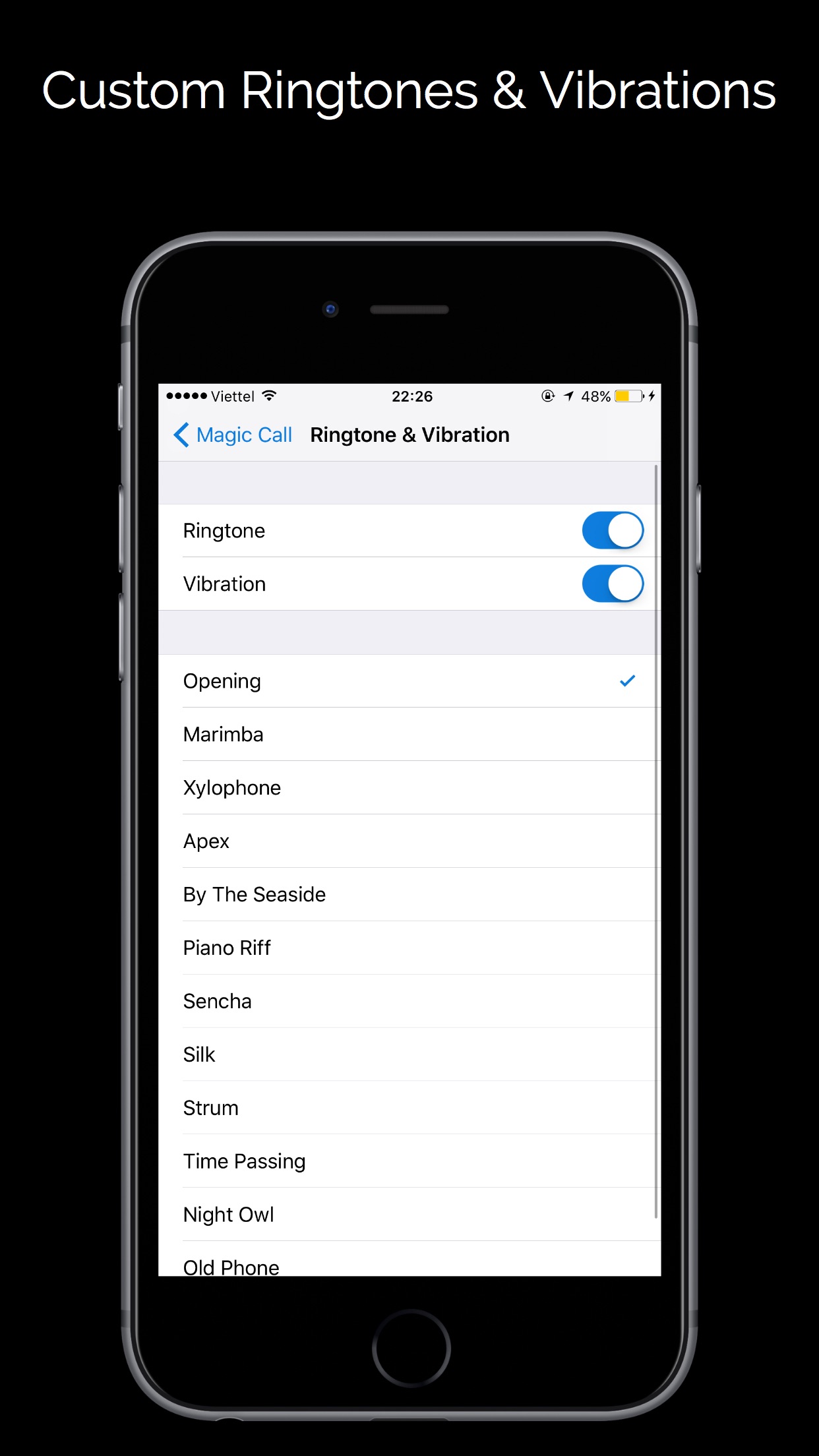 Screenshot do app Magic Call Pro