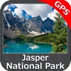 Jasper National Park GPS charts Navigator
