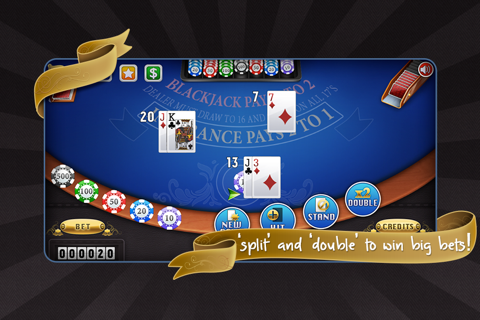 Blackjack 21: Casino Card Game screenshot 2