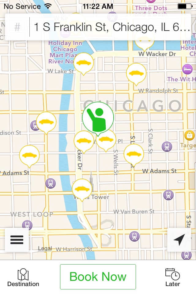 Chicago Taxi App screenshot 2