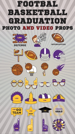 LSU Tigers Animated Selfie Stickers(圖4)-速報App