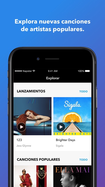 Napster screenshot-4