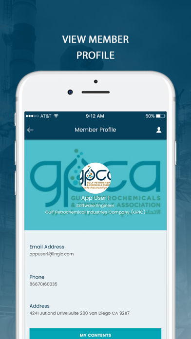 How to cancel & delete GPCA Members from iphone & ipad 1