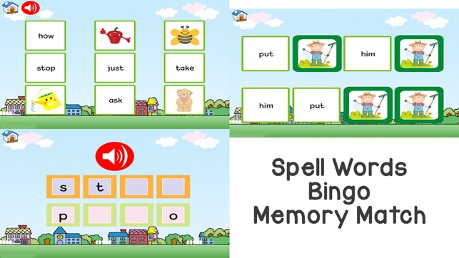 Kindergarten Sight Words Games(圖2)-速報App