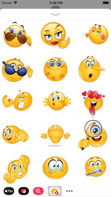 Big Emoji Stickers - Extra Funny Sticker Emojis for Messages & Texting by  EDB Group