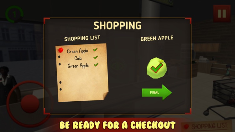 Supermarket Shopping Game 3D