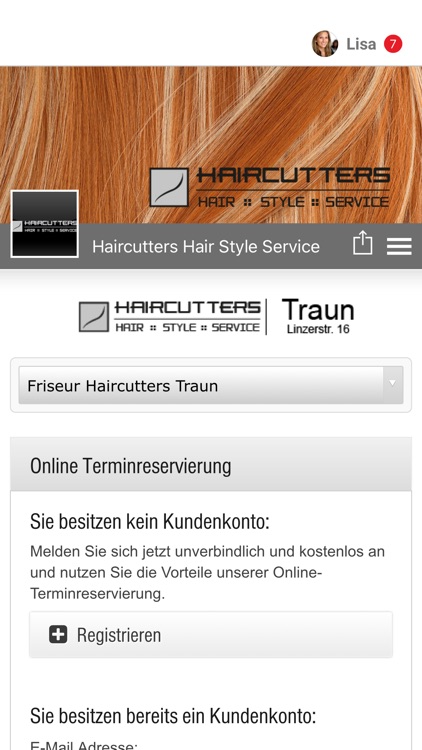 Haircutters Hair Style Service