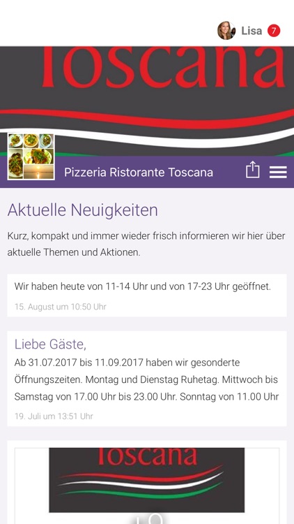 Pizzeria Ristorante Toscana