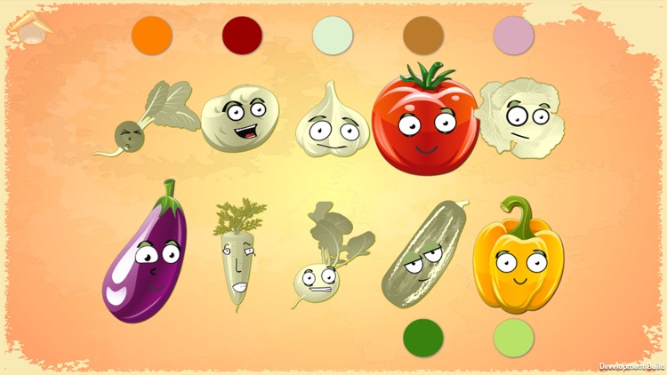 Funny Veggies! Educational games for children