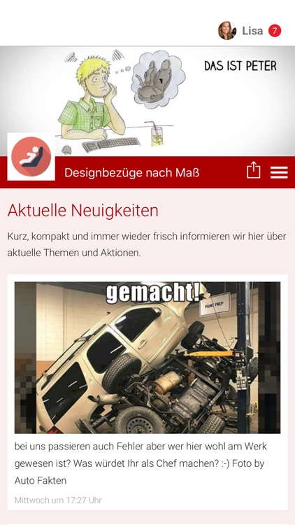 Designbezüge nach Maß