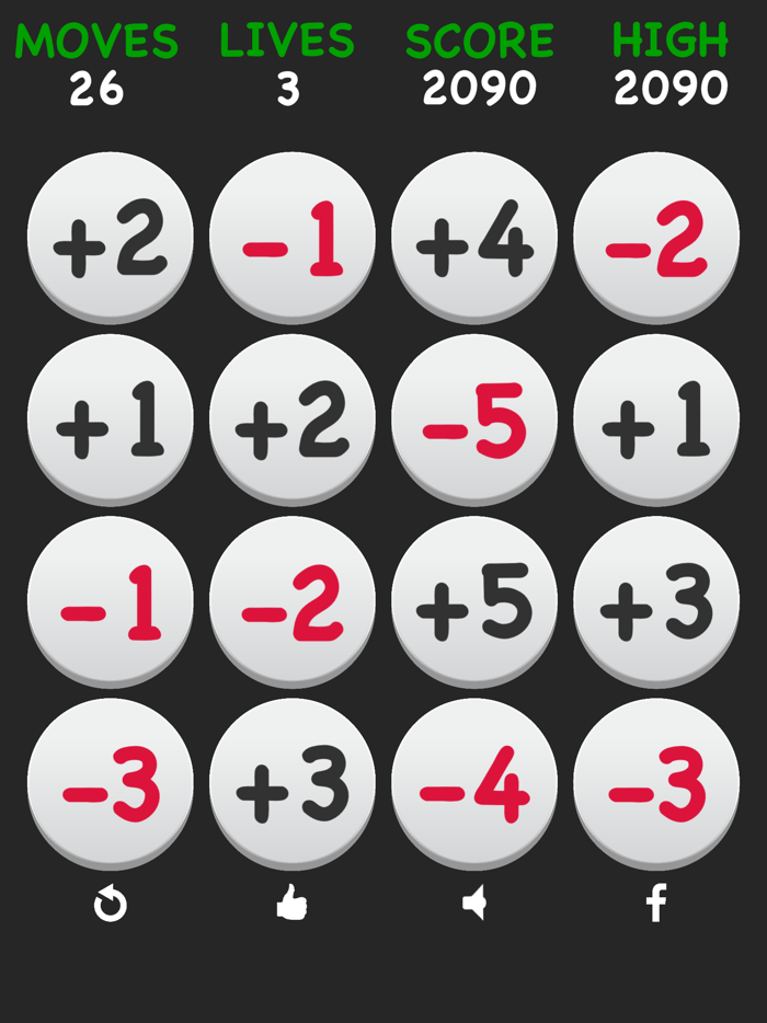 Number puzzle game Zeroize