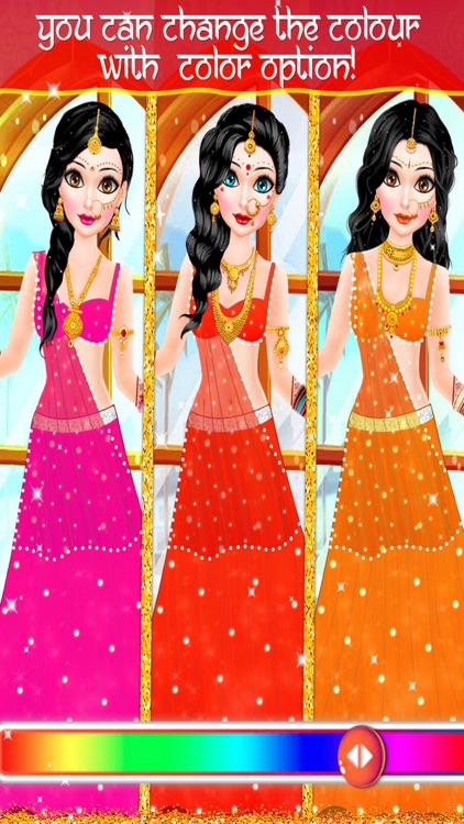 Indian Doll Wedding Girl Salon screenshot-3